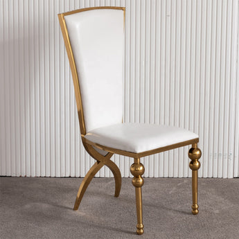 Empress Modern Italian Luxury Leather Dining Chair
