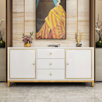Esme Classic Modern Luxury High Gloss Cabinet Buffet Sideboard