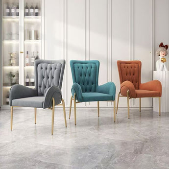 ET Upholstered Velvet Dining Chair
