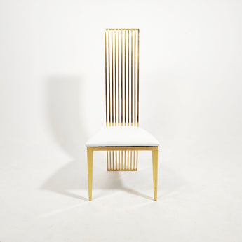 Grace Modern Italian Luxury Leather Dining Chair