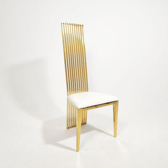 Grace Modern Italian Luxury Leather Dining Chair