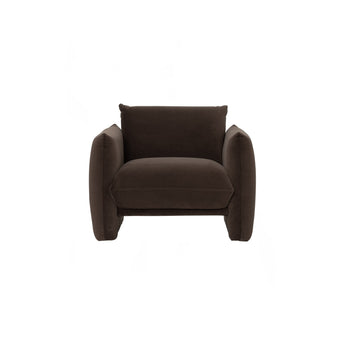 🟢 IN STOCK 1-Seater Fabric Upholstery Hypoallergenic Pet Friendly Single Sofa Armchair - Vanilla