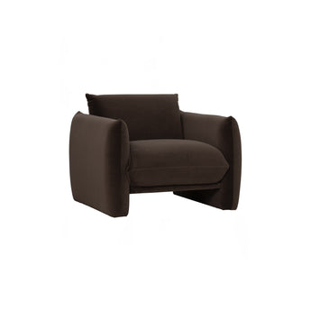 🟢 IN STOCK HOLDEN 1-Seater Fabric Upholstery Hypoallergenic Pet Friendly Single Sofa Armchair - Vanilla