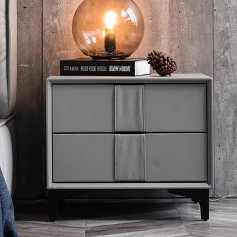 🟢 IN STOCK Aurora Velvet Nightstand