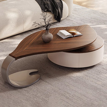 1.4M Signature Luxury Leafora Solid Wood Coffee Table