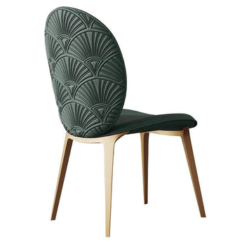 LUX Luxury Leather Upholstery Dining Chair