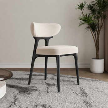 NARA Solid Wood Velvet Dining Chair
