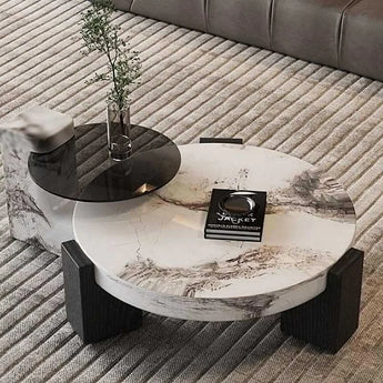 Rajasthan Marble Coffee Table Set