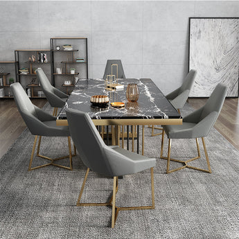 Regazza Marble Top Italian Luxury Dining Table