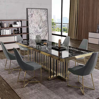 Regazza Marble Top Italian Luxury Dining Table