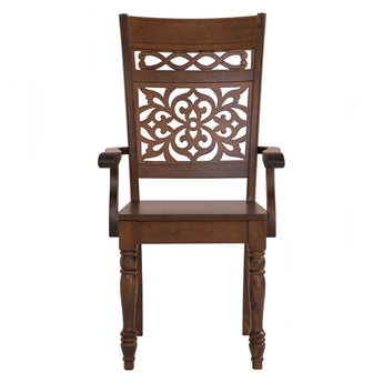 🟢 IN STOCK RISTA Malaysian Oak Solid Wood Dining Chair Armchair
