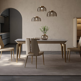 Signature Riviera Marble Top Dining Table