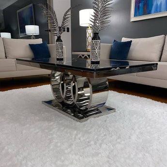 1.3M Rosary Modern Luxury Marble Top Coffee Table