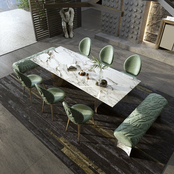 SAFARI Leather Upholstery Dining Chair