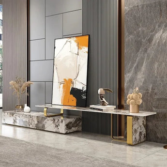 Signature Maradyne Marble Extendable TV Stand