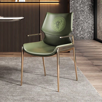 Versa Luxury Leather Upholstery Dining Chair