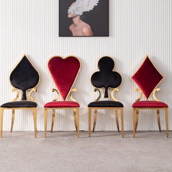Virtue Unique Luxury Velvet Upholstery Dining Chair