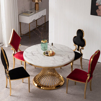Virtue Unique Luxury Velvet Upholstery Dining Chair