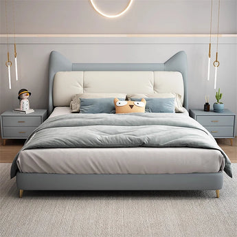 Zoetopia Upholstered Leather Queen Bedframe