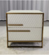 Harmony Leather Nightstand - Image 9
