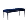 velvet ottoman bench