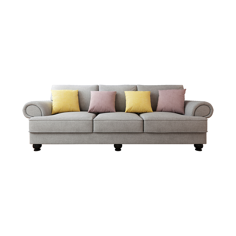 22NVDL013-Grey1The Cloud Nine 3-Seater Sofa 3