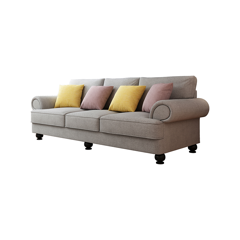 22NVDL013-Grey1The Cloud Nine 3-Seater Sofa 4