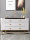 Elegant White Modern Sideboard - Image 6