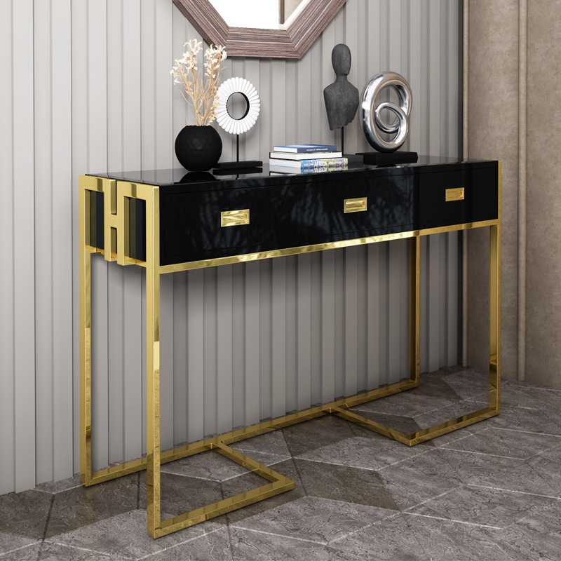 H01 (1) Console Table with Drawers