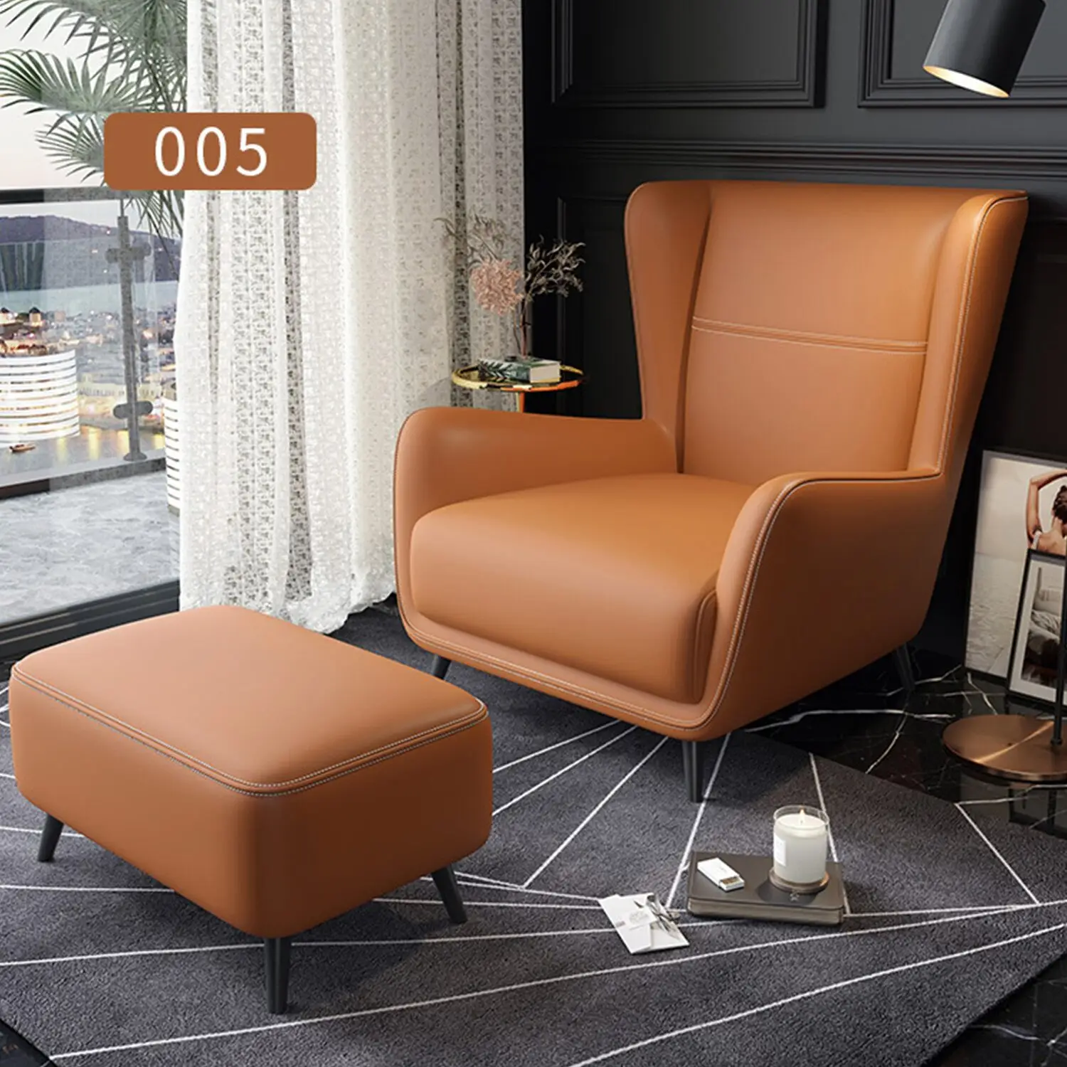 Luxury-Modern-Wingback-Chair-3.1