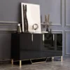1.5M Throne Sideboard - Black