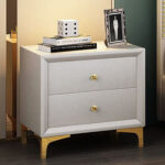 Sleek Modern MDF Nightstand