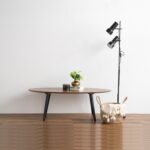 ASH VENEER OVAL COFFEE TABLE