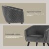ARCTUS FABRIC LOUNGE CHAIR - Image 3