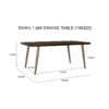 1.6M SIVAN Dining Table - Image 5