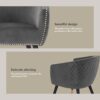 ARCTUS FABRIC LOUNGE CHAIR - Image 4