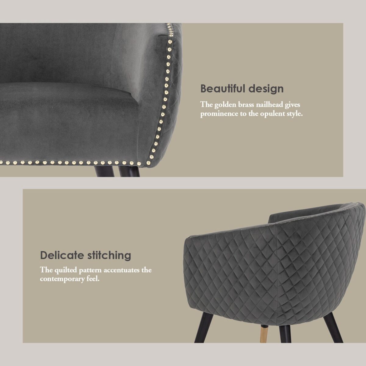ARCTUS FABRIC LOUNGE CHAIR - Image 4