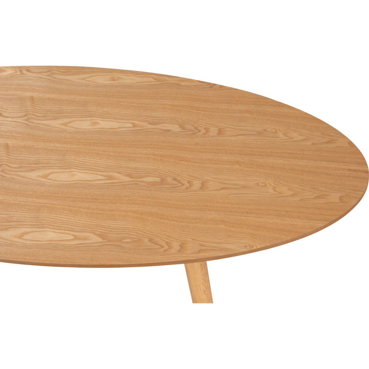ASH VENEER OVAL COFFEE TABLE - Image 4