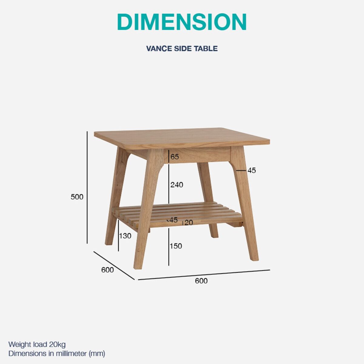 HARPER Side Table - Image 6