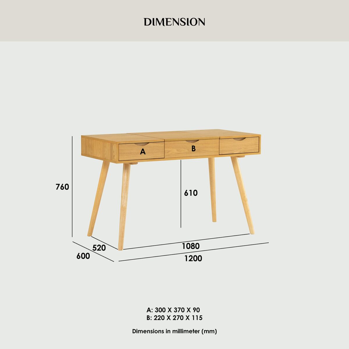 PALCO DRESSING TABLE - Image 6