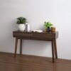 Hirado Acacia Gold Console Table