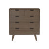 ACACIA VENEER SOLID WOOD TALL DRESSER - Image 2