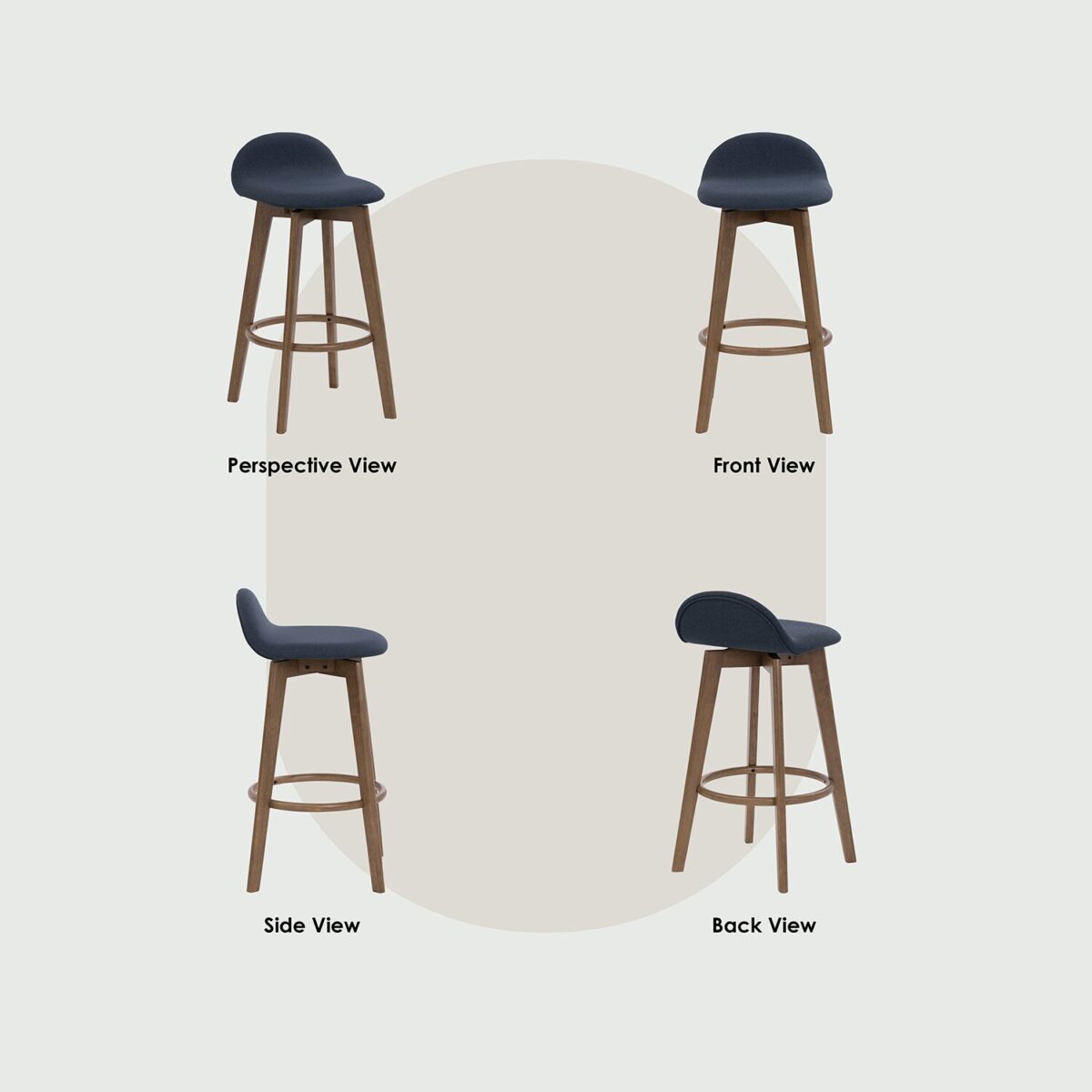 Bar Chair Mora - Image 3