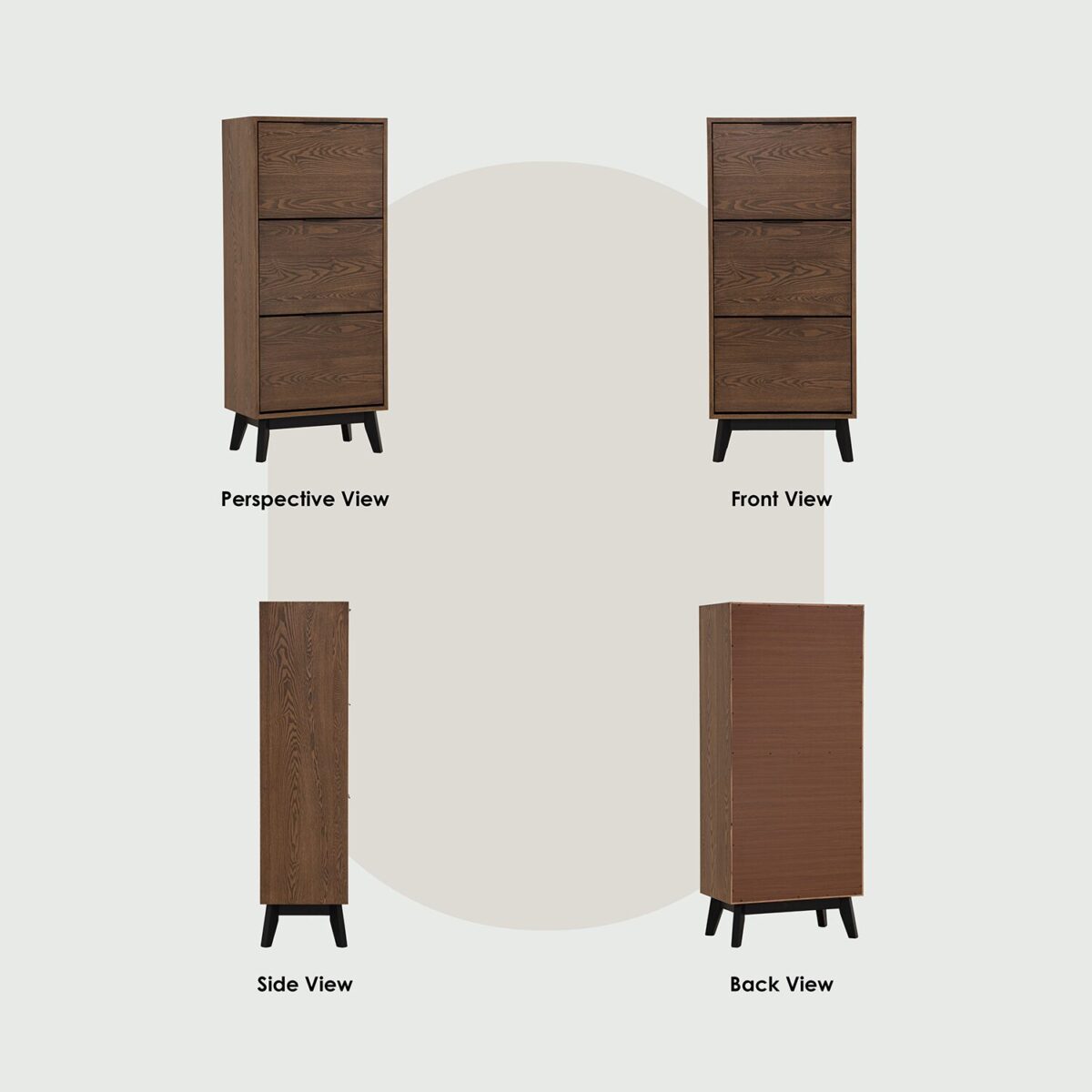 MALTON Multi Function Shoe Cabinet - Image 3