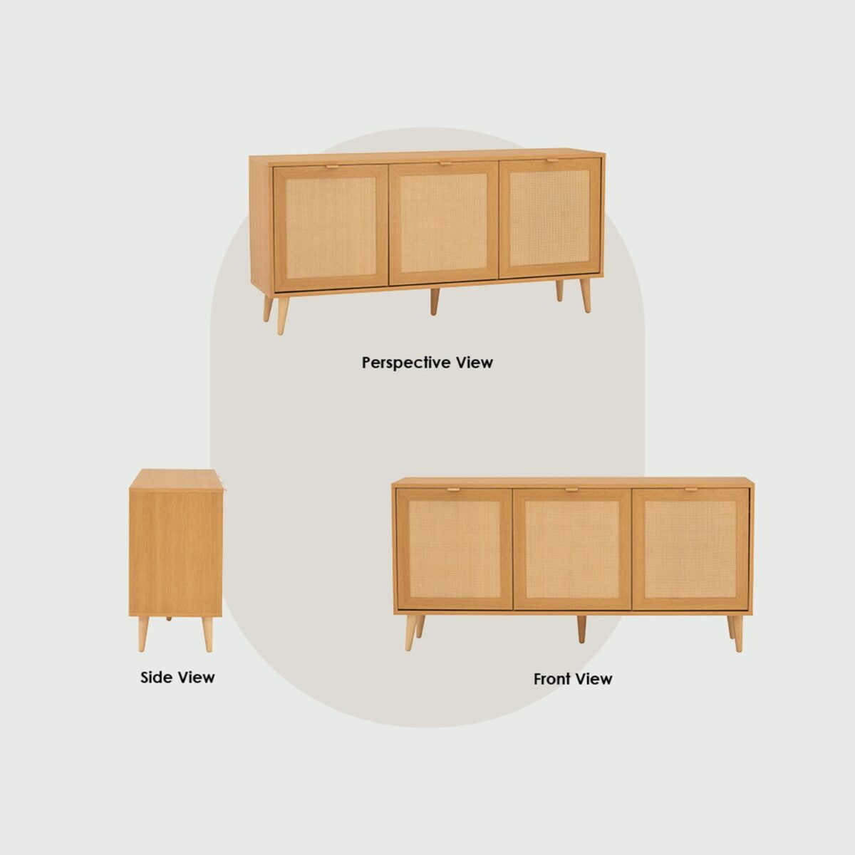 DUDLEY 1.5M SIDEBOARD - Image 3