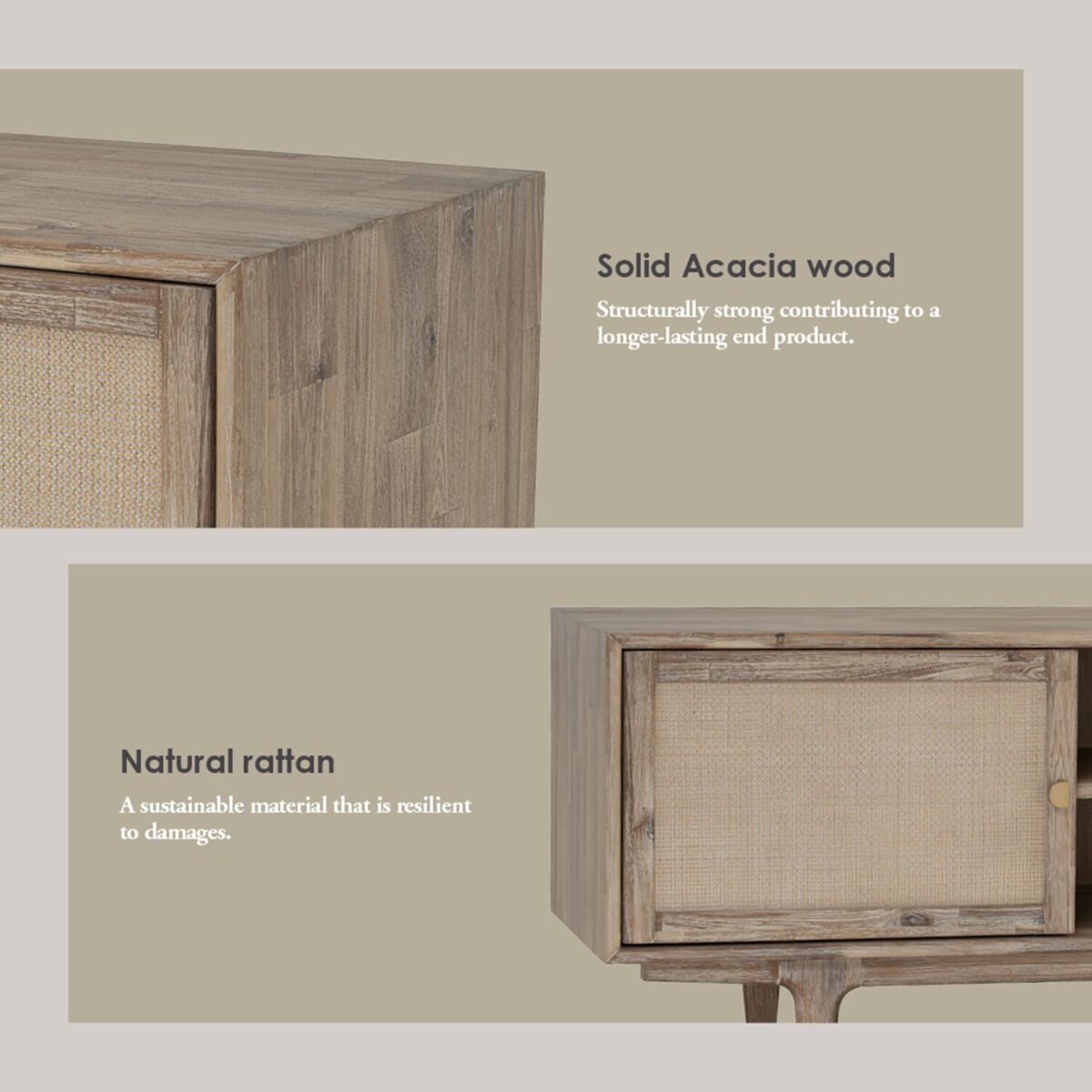 FORRES 1.65M TV CABINET - Image 3