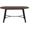 oval shaped dining table