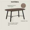 1.6M HAROLD Dining Table - Image 4