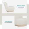TEDDY FABRIC LOUNGE CHAIR - Image 4