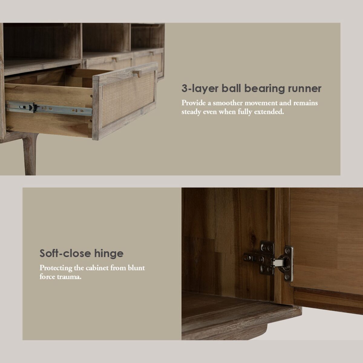 FORRES 1.65M TV CABINET - Image 5